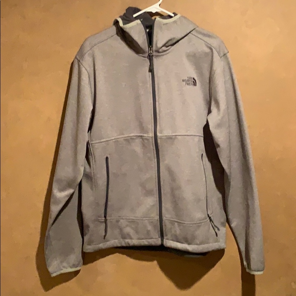 North Face shell hoodie jacket